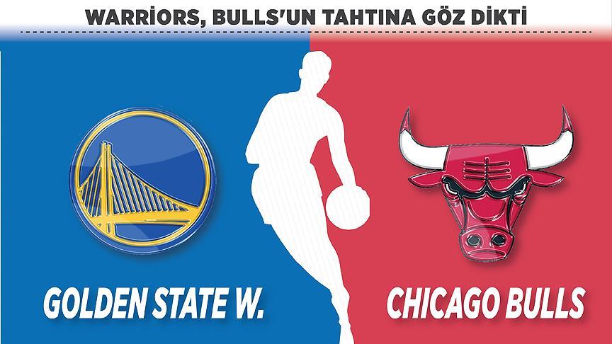Warriors Bulls'un tahtına göz dikti