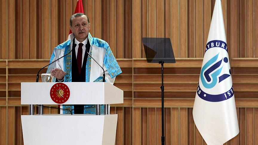 Cumhurbaşkanı Erdoğan: Yarınlarda en büyük gurur abidemiz gençler olacaktır