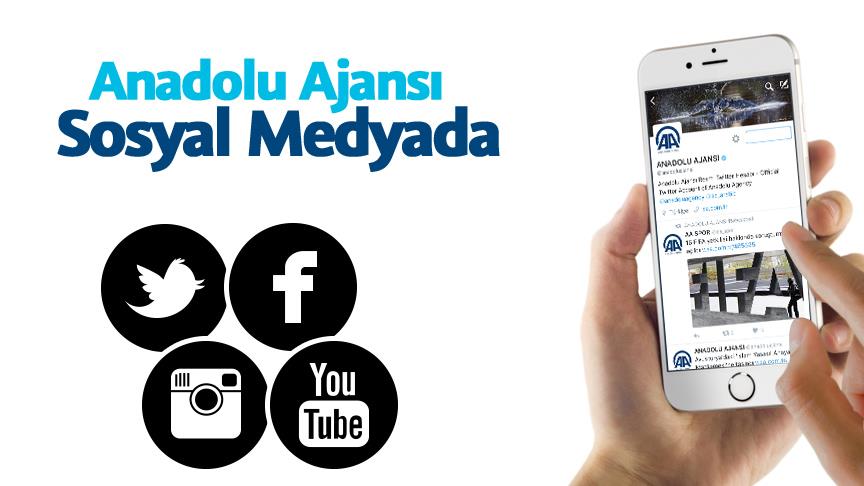 Anadolu Ajansı'nı sosyal medyada takip edin