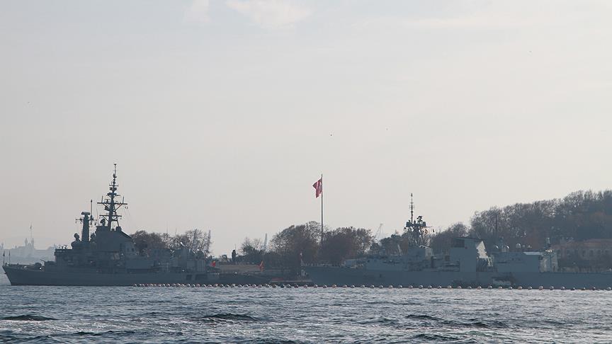 İspanya, Portekiz ve Kanada donanmalarına ait 3 gemi İstanbul'da