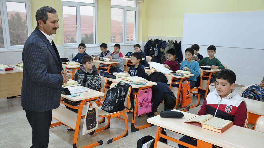 Ortaokuldan 'hafız' olarak mezun olacaklar