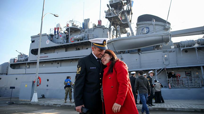 TCG Sokullu Mehmet Paşa Gemisi seyirden döndü