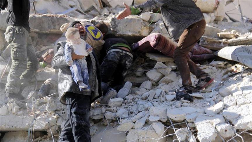 سوريا..مقتل 14 مدنيًا في قصف روسي على حلب