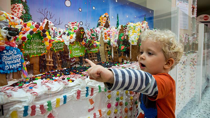 New York’ta Guinness rekortmeni kurabiye köyü sergisi açıldı