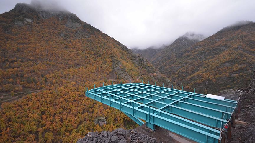 Türkiye'nin en yüksek cam seyir terası 2016'da açılacak