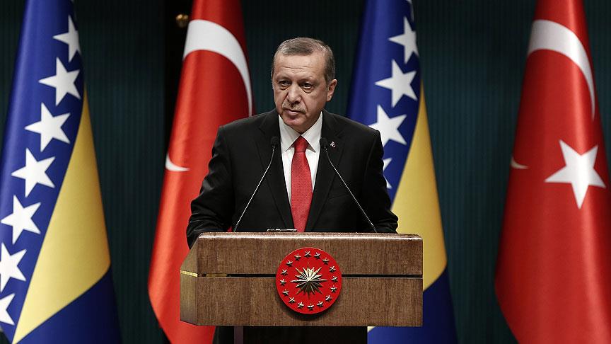 Cumhurbaşkanı Erdoğan: Askerlerimiz (Musul'a) muharip değil eğitimci olarak gitmiştir