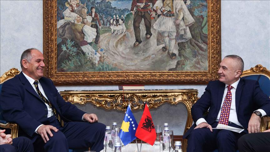 Kryetari i Kuvendit të Shqipërisë ka pritur një delegacion nga Parlamenti i Kosovës