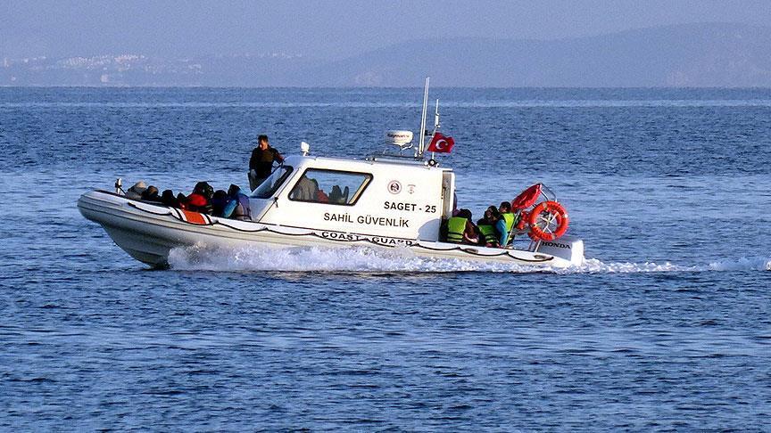 Turkish coast guards rescue 69 Afghan refugees