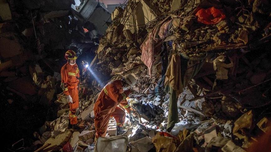 China: 1 body recovered from industrial park landslide