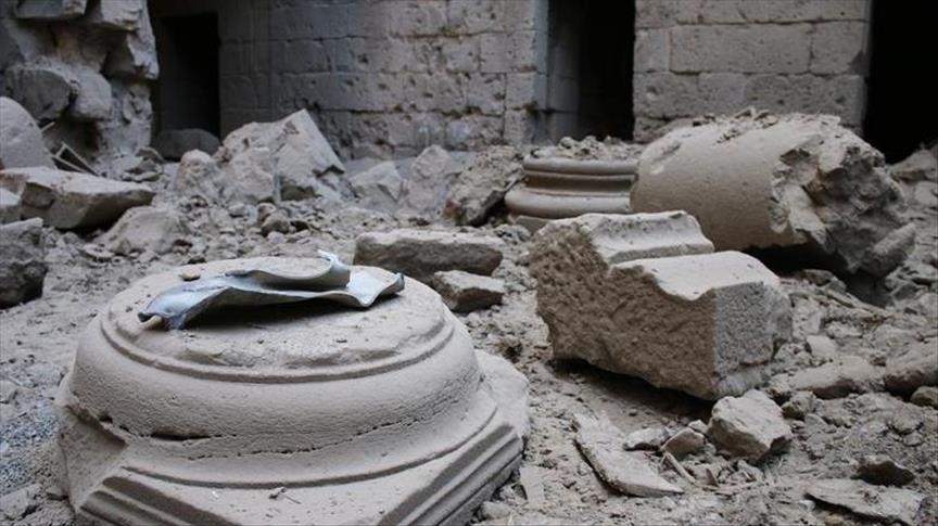 Авиация режима разрушает культурные памятники