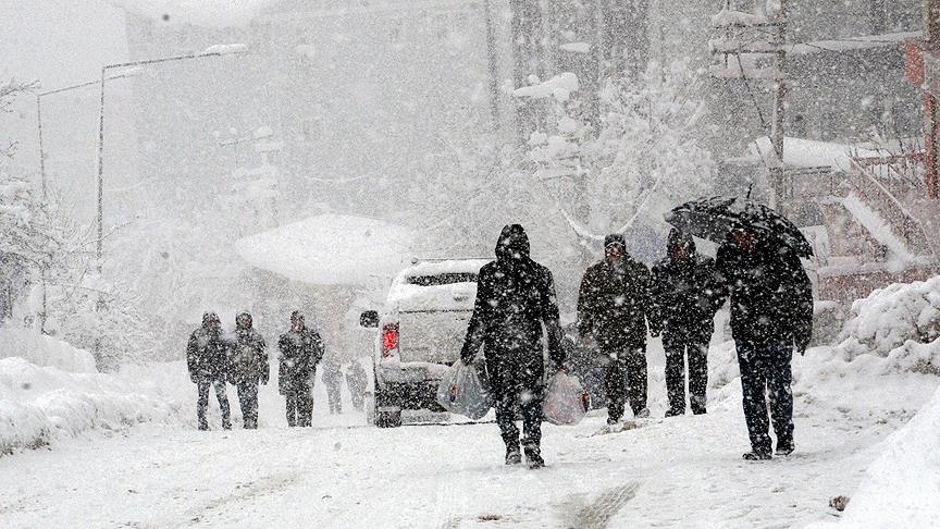 Meteorolojiden kuvvetli kar yağışı uyarısı