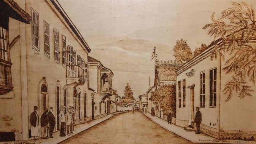 Blockaded Gazans find new pastime in pyrography