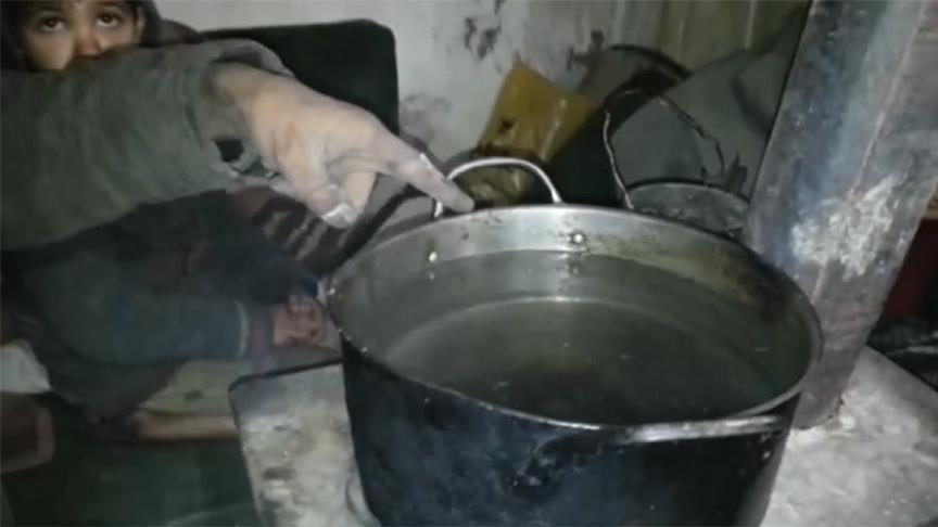 In besieged town, Syrians have nothing to eat but salt