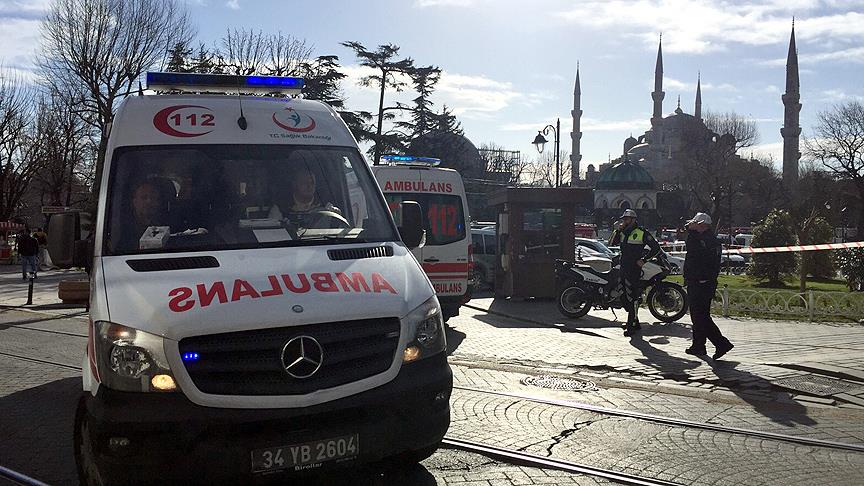 Sultanahmet'te terör saldırısı: 10 kişi öldü