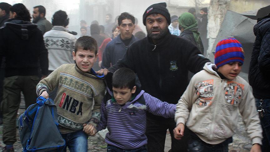 Russian planes strike school in Syria's Aleppo, killing 3