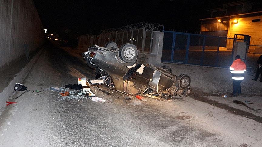 Başkentte trafik kazası: 4 yaralı