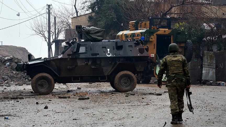 Dozen PKK members killed in Turkish border town