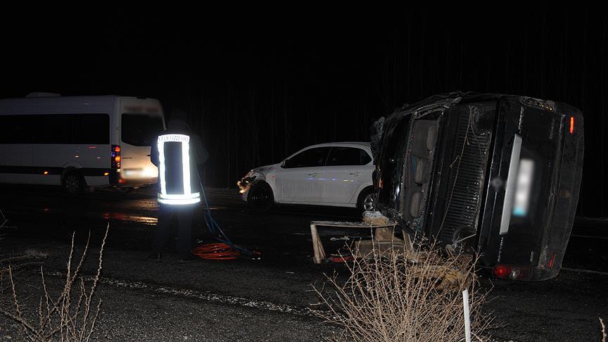 Mardin'de zincirleme trafik kazası: 9 yaralı