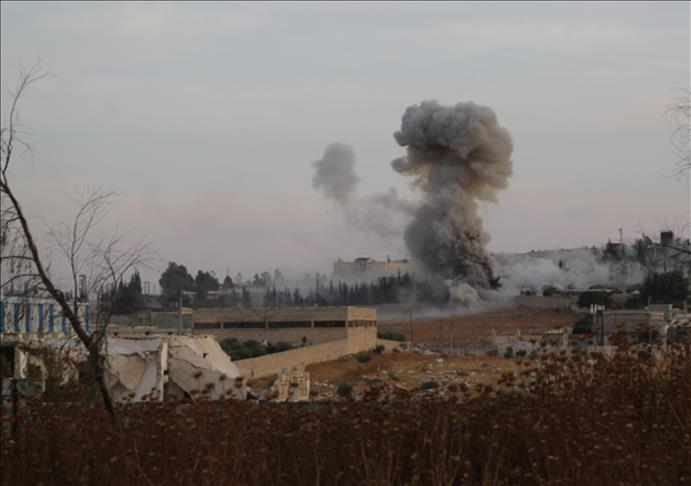 Les affrontements dans la région du Mont Turkmène en Syrie