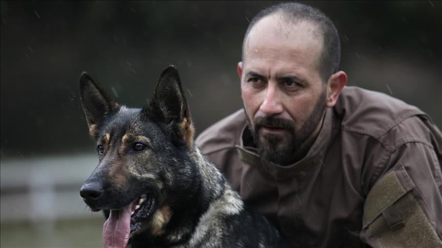 Turkish dog-handler recalls a life on the frontline