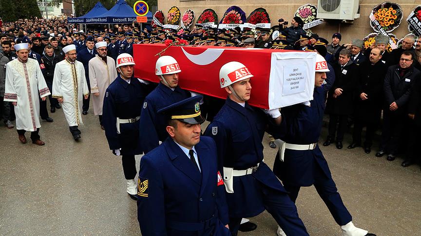 Şehit Uzman Çavuş Uslu son yolculuğuna uğurlandı 