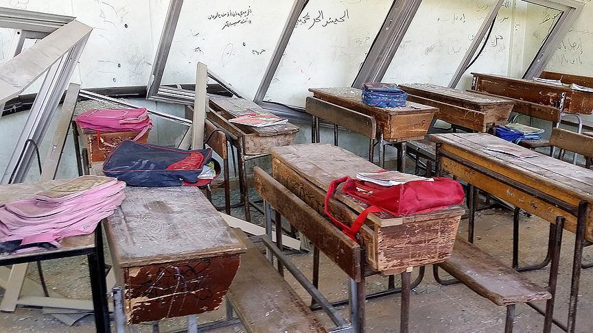 Обстрел школы в сирийской Мадае: 15 раненных