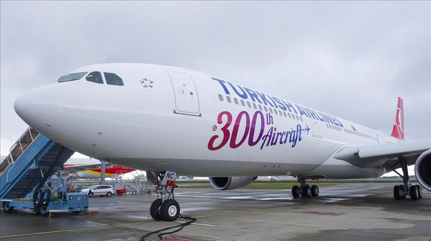 Turkish Airlines celebrates its 300th aircraft 