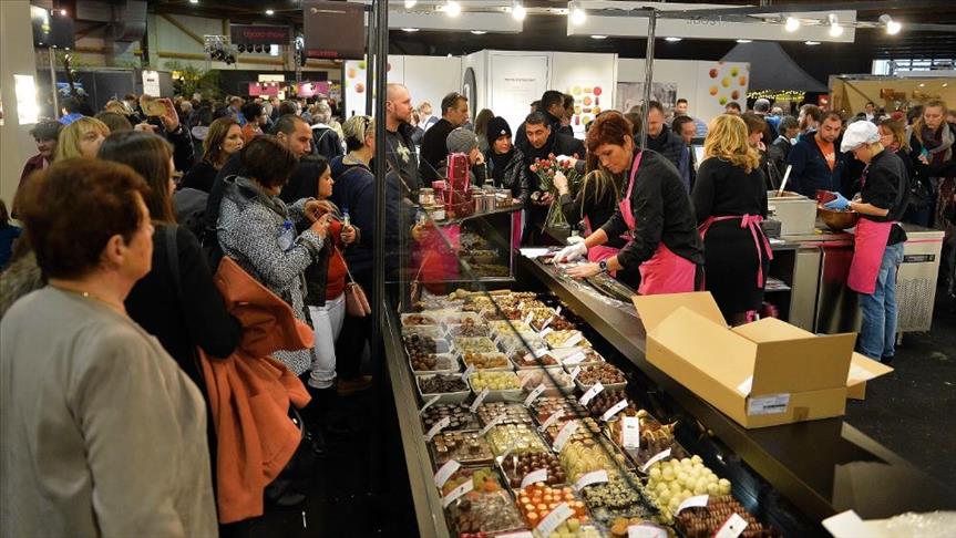 معرض "الشوكولاتة" في بروكسل يلقى اهتمامًا كبيرًا من زواره