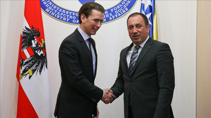 Austrijski ministar Sebastian Kurz počeo susrete sa bh. zvaničnicima