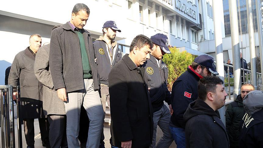 Bursa'daki FETÖ/PDY soruşturmasında 20 şüpheli adliyeye sevk edildi