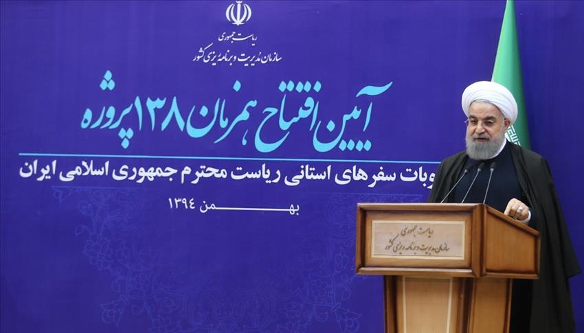 روحانی: دستگاه فاسدی نمی گذارد اقتصاد ايران رشد كند