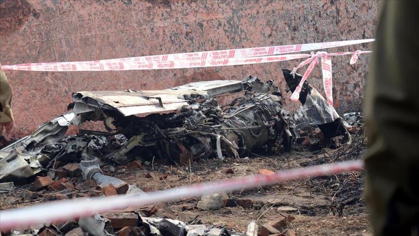 Military plane crash kills 4 in Myanmar