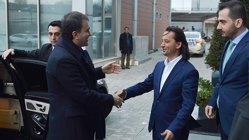 AK Parti Sözcüsü Çelik'ten Yeni Şafak'a 'geçmiş olsun' ziyareti