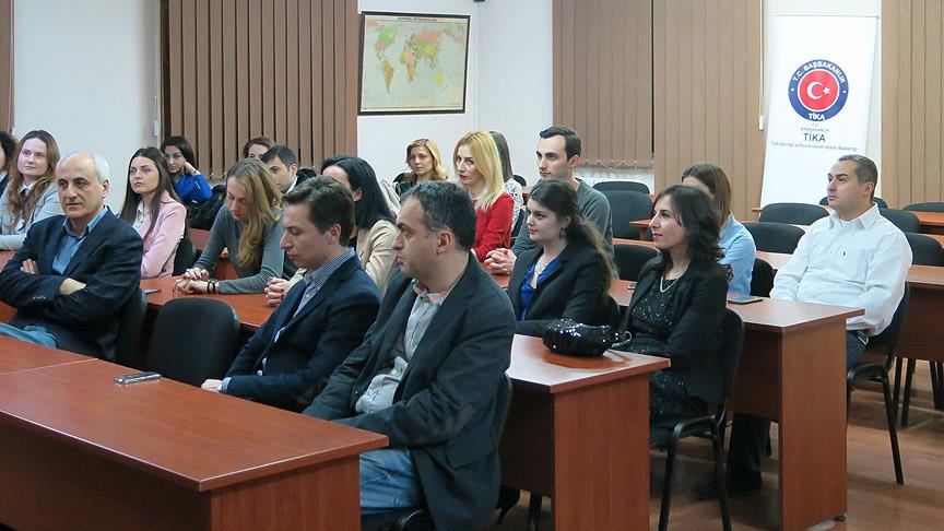 TİKA'dan Gürcistan kamu görevlilerine eğitim desteği