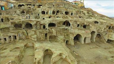 Kapadokya'da bulunan yeraltı kenti tarihe ışık tutacak