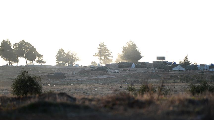 TSK unsurlarının PYD/PKK mevzilerine top atışı sürüyor