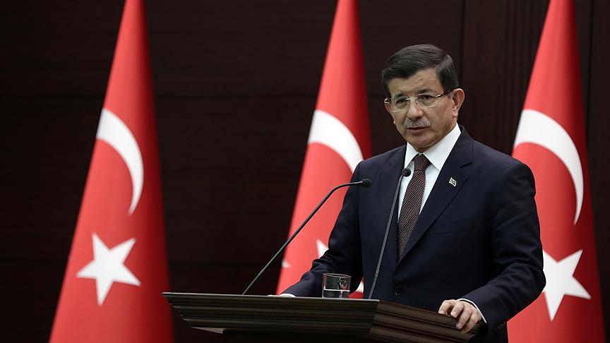 Başbakan Davutoğlu: Türkiye bir bütündür ve 78 milyon bu zorluğu aşacak güce sahibiz'