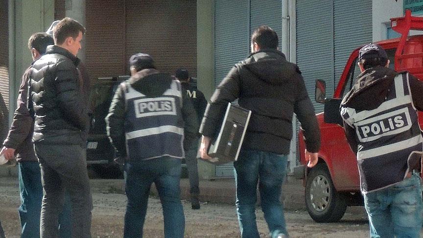 Giresun'da bir dershane ile özel okulda arama yapıldı