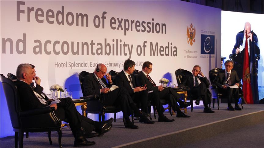 Konferencija "Sloboda izražavanja i odgovornost medija" u Budvi: Sloboda izražavanja je prioritet u procesu pristupanja EU