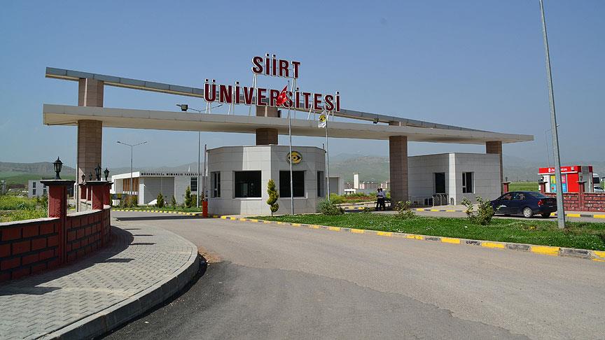 Siirt Üniversitesinde 15 personel hakkında idari soruşturma