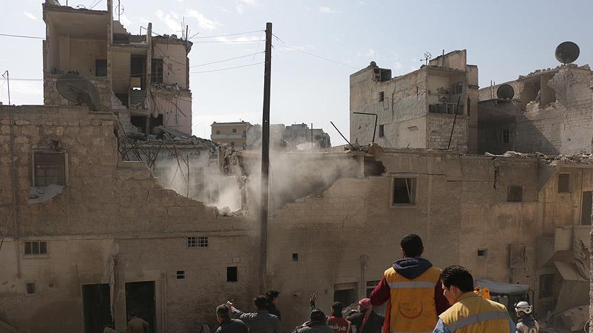 Despite truce, Russian planes strike 5 towns in Syria