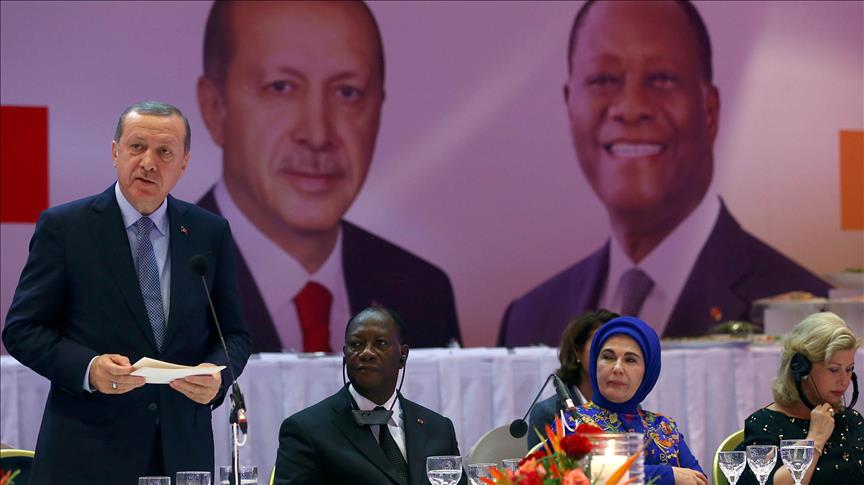 Erdogan says Turkey, Ivory Coast willing to boost ties