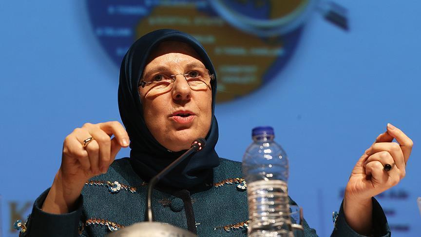 Turkey's family minister hits out at female poverty