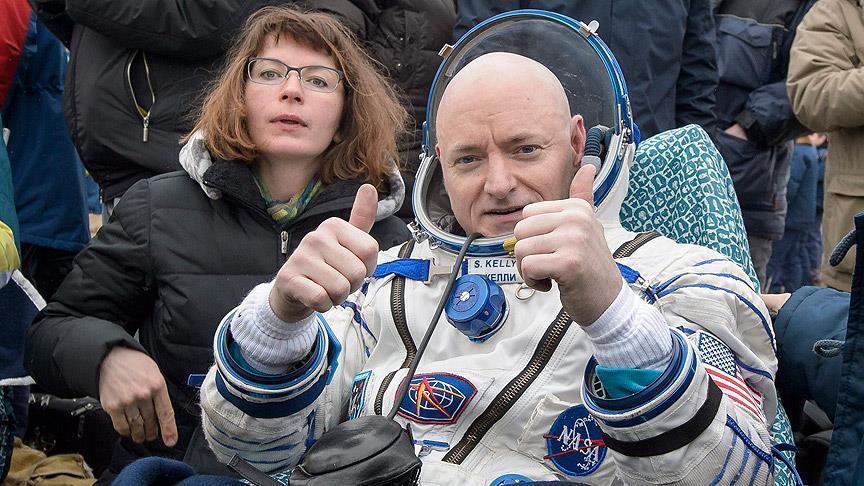 US astronaut grows 5cm after year in space