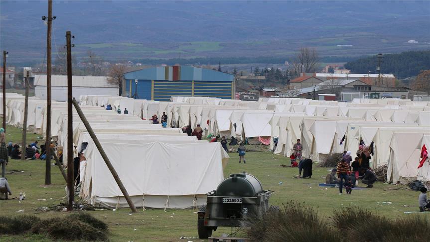 UNHCR straining to provide for refugees at Greek border