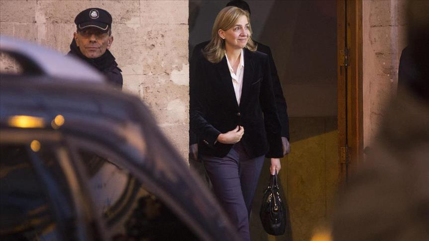 Spain's Princess Cristina claims innocence at trial