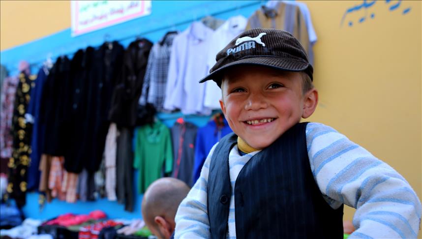 'Charity Wall' brings joy to Erbil's neediest residents