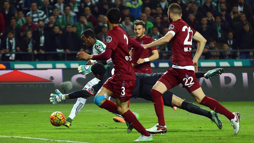Trabzonspor Konya'da kaybetti