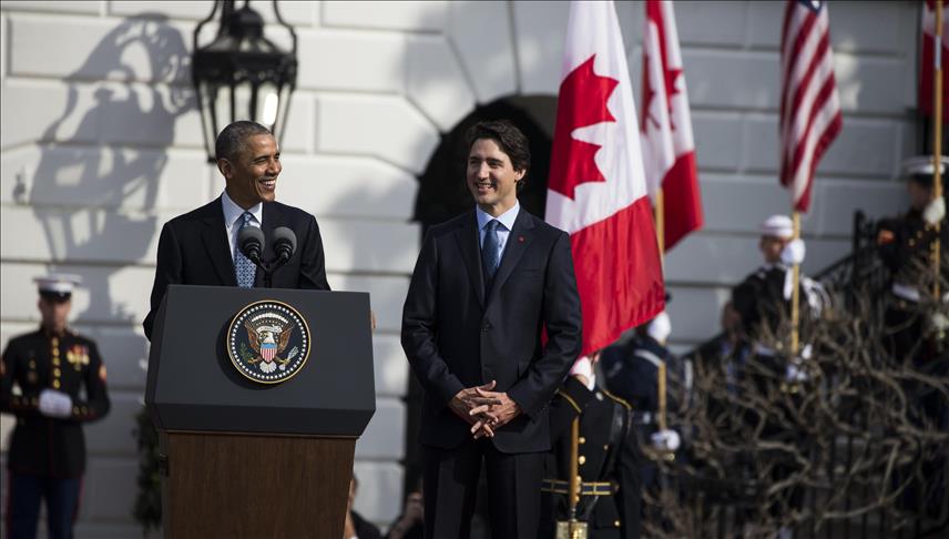 Obama, Trudeau hail US-Canada relationship