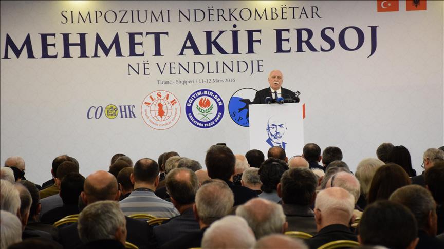 Albanian capital marks birth of Turkish national anthem